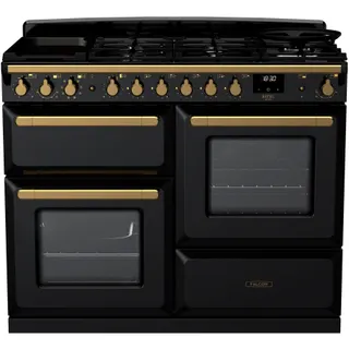 Piano de cuisson mixte FALCON ESTEL DELUXE OC TAB MIX 110 CM NOIR BRIL