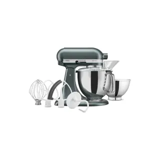 Robot pâtissier KITCHENAID 5KSM175PSEJP genévrier, 4,8 L, bol avec poignée + bol 3 L, batteur souple et couvercle