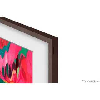 Cadre The Frame SAMSUNG couleur Noyer - Compatible TV The Frame 85''