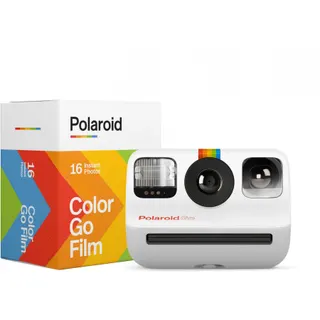 Appareil photo Instantané POLAROID Go White - pack de 16 films inclus