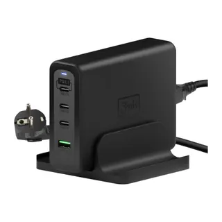 Station d'accueil 3MK GaN 240W 4 USB C Power Delivery + 1 USB