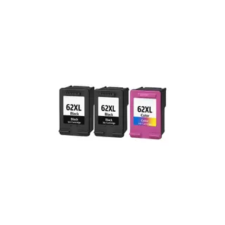 Cartouche d'encre SHOP-STORY Pack de Cartouches Compatibles HP 62XL p