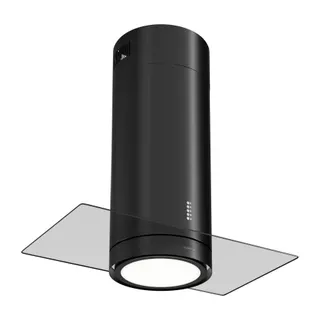 Hotte décorative îlot KLARSTEIN Beretta Premium îlot  544 m³/h LED noir