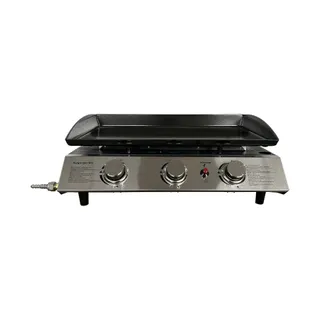 Plancha gaz HAPPY GARDEN Plancha au gaz SÉVILLE - 3 brûleurs 7,5k