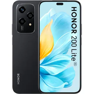 Smartphone HONOR 200 Lite 256Go Noir Minuit 5G Reconditionné