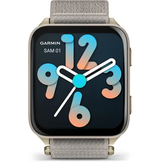 Montre connectée GARMIN Venu X1 Soft Sport et santé GPS AMOLED BT Wi-Fi 41 mm Gris / Gris