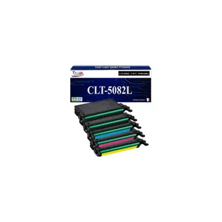Toner T3AZUR pour Samsung CLP670ND, CLT-5082S (x5)