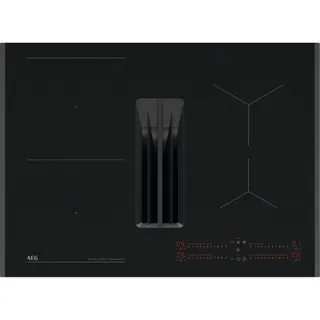 Plaque induction aspirante AEG TH74CB03FZ SaphirMatt® résistante aux rayures