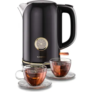 Bouilloire KLARSTEIN Victoria 1,7L 2200W intemporel Noir