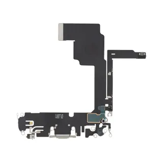 Pièce détachée AVIZAR Connecteur de Charge iPhone 15 Pro Gris