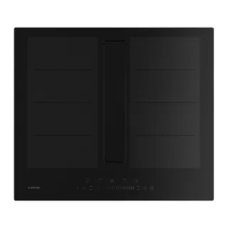 Plaque induction aspirante KLARSTEIN Chef-Fusion avec hotte 60cm 600m³/h noir