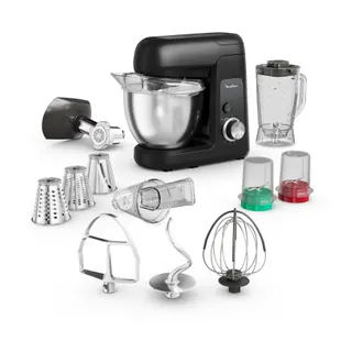 Robot pâtissier MOULINEX Bake Partner noir QA525810