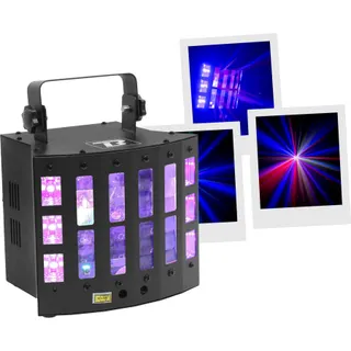 Jeu de lumières BOOMTONEDJ DerbyFX 4in1