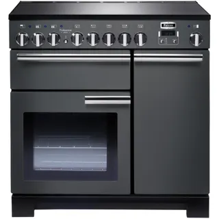 Piano de cuisson induction FALCON PROFESSIONAL DELUXE 90 ARDOISE CHROME