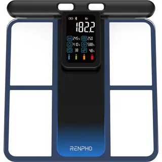Pèse personne connecté RENPHO Morphoscan MSC01 – Suivi de Morphologie Intelligent avec Écran LCD et Bluetooth -Rechargeable