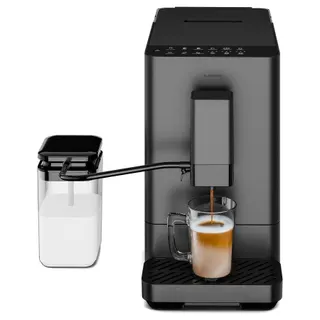 Expresso combiné cafetière KLARSTEIN Velaire réservoir lait 1350W 20 Bar Noir