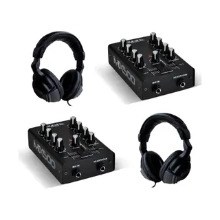 Table de mixage IBIZA Pack MIX500 + 2 casques