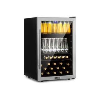 Réfrigérateur 1 porte KLARSTEIN Beersafe 5XL 148L 3 clayettes Inox