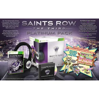 Jeu Xbox 360 THQ Saints Row + casque