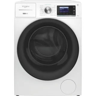 Lave linge hublot WHIRLPOOL W8X89ADSILENCEFR - 8 kg - 1400 tr/min - Classe A - Moteur induction direct drive - Autodosage