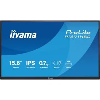 Ecran pc portable IIYAMA portable  16'' IPS