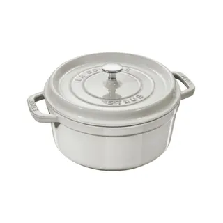 Cocotte STAUB 24cm Truffe Blanche fonte