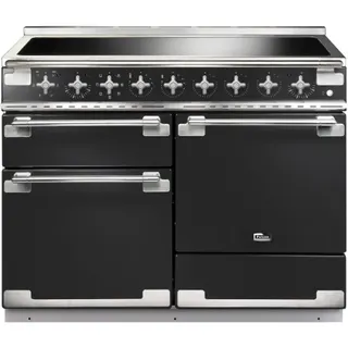 Piano de cuisson induction FALCON ELISE 110 CHARBON Mat satiné NICKEL