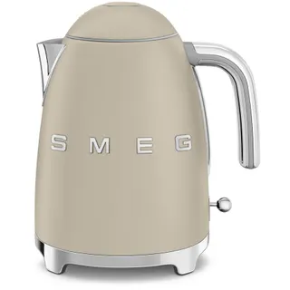 Bouilloire SMEG KLF03MLMEU Années 50 Beige lin