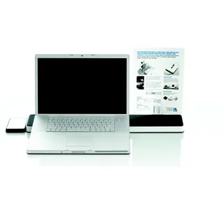 Support table BLUELOUNGE Support ordi portable SpaceStation blanc