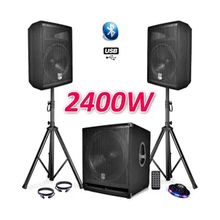 Pack sono BM SONIC PACK SONO COMPLET BMS1812 USB/Bluetooth
