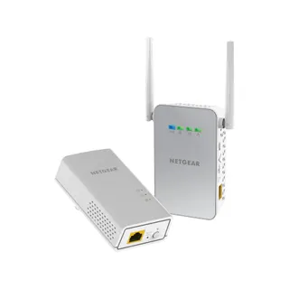 CPL Wifi NETGEAR PLW1000 Pack de 2 : 1 Filaire + 1 WIFI