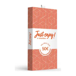 Coffret cadeau SMARTBOX Carte cadeau Just enjoy ! Fun - 50 €
