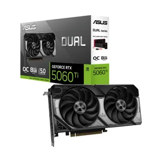 Carte graphique ASUS Dual GeForce RTX 5060 Ti OC Edition