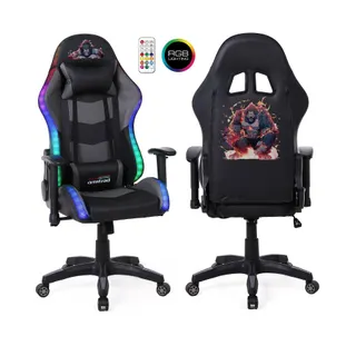 Chaise gaming AMSTRAD ELITE-LED-GORILLA