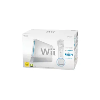 Console Wii NINTENDO Wii SPORTS RESORT BLANC Reconditionné
