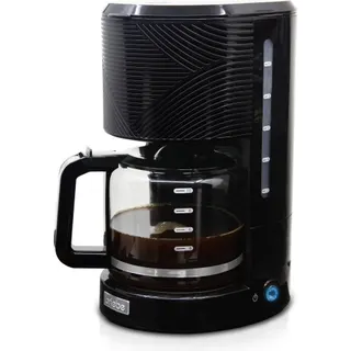 Cafetière filtre BRIEBE Elegance 10 Tasses, 1,25L CM1171BLK