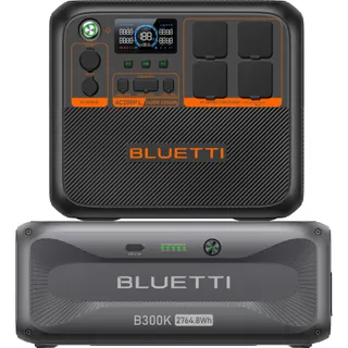 Batterie nomade BLUETTI KIT AC200PL+B300K