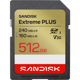 Carte Micro SD SANDISK Extreme PLUS microSD 512Go UHS-I