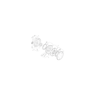 Pièce détachée KARCHER ENROULEUR CABLE ALIMENTATION COMPLET POU