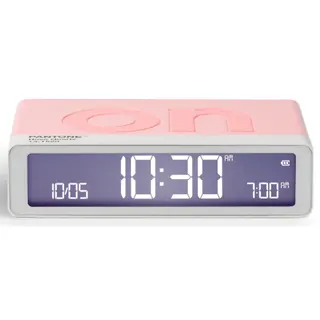 Réveil LEXON x Pantone Flip Classic Rose Quartz