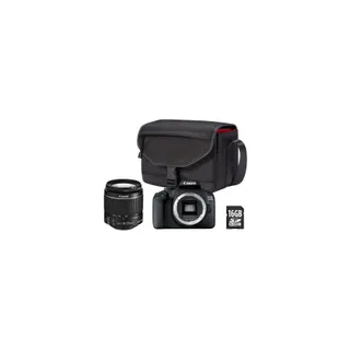 Appareil photo Reflex CANON EOS 2000D+EF-S 18-55 IS II+Etui+SD16Go