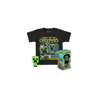 Figurine FUNKO Pocket Pop! & Tee - Minecraft - Blue
