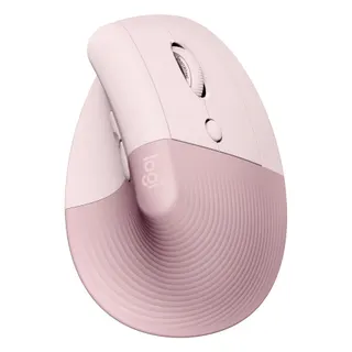 Souris sans fil LOGITECH Lift Ergonomique Silencieuse Rose