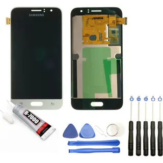 Ecran téléphone VISIODIRECT Vitre+LCD pour Samsung Galaxy J1 SMJ120F