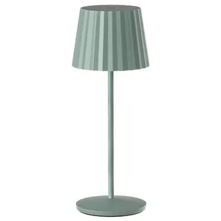 Lampe de table LUMISKY de table sans fil LED vert olive