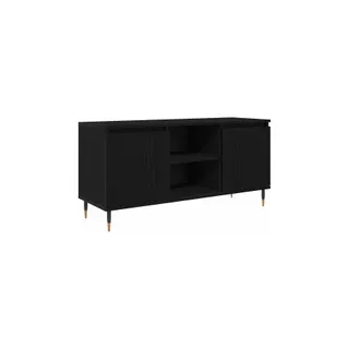 Meuble TV HELLOSHOP26 Meuble TV moderne épuré salon 104 x 35 x