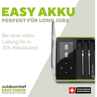 Thermomètre de cuisson OUTDOORCHEF Thermomètre Easy Check Dual