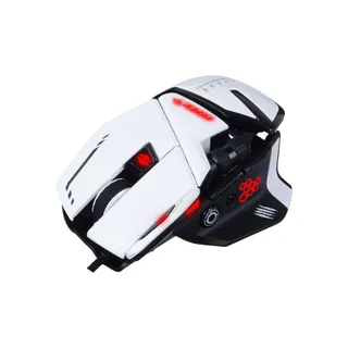 Souris Gamer Filaire MADCATZ RAT 6+ BLANCHE