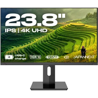 Ecran PC 4K JAPANNEXT JN-IPS2380UHDR-C65W-HSP 24'' IPS 4K HDR10 USB-C 65W KVM