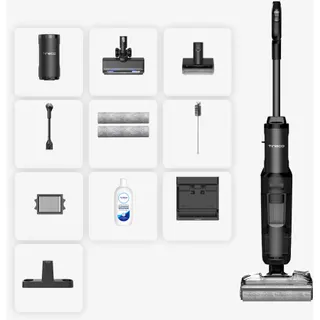 Aspirateur laveur TINECO Floor One S7 Switch Stretch premium Noir